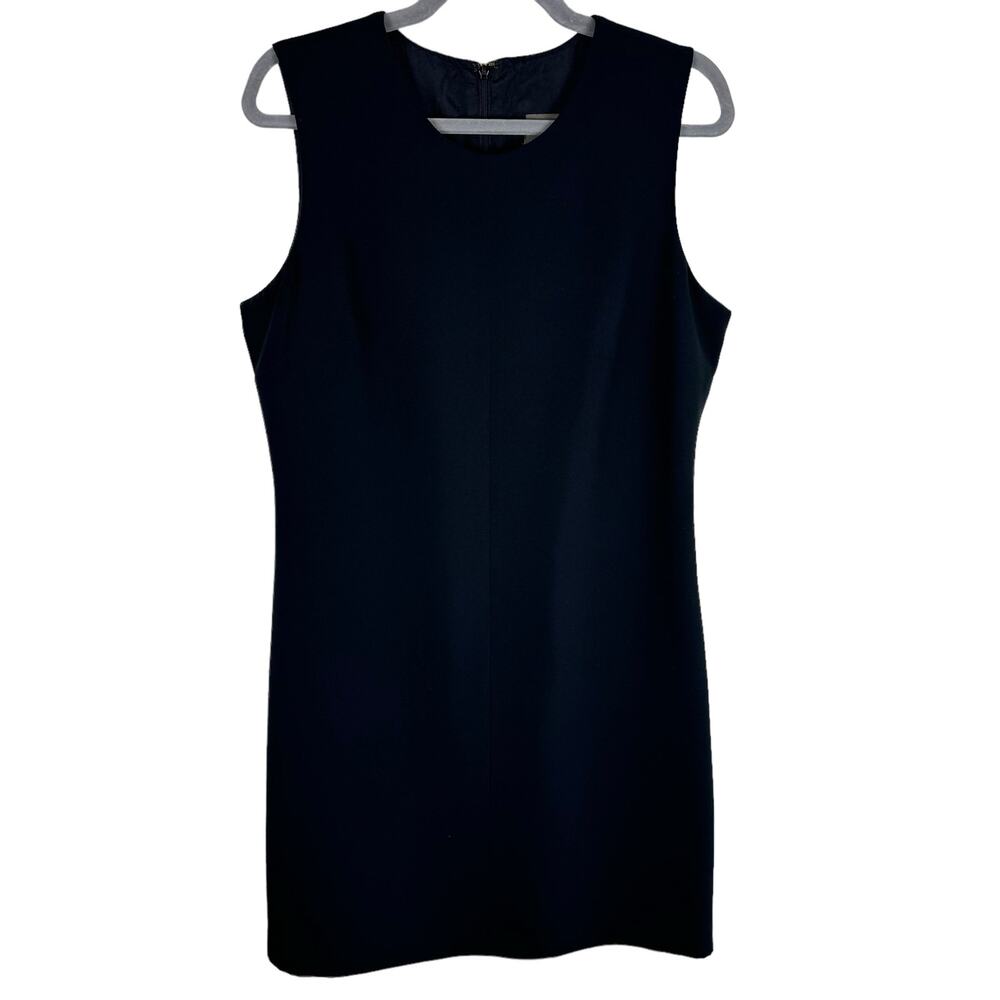 Outfit JPR Black Sleeveless Round Neck Short A-Line Sheath Lined Dress Size 12